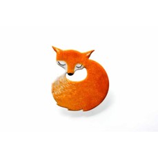 Brož smalt - liška oranž